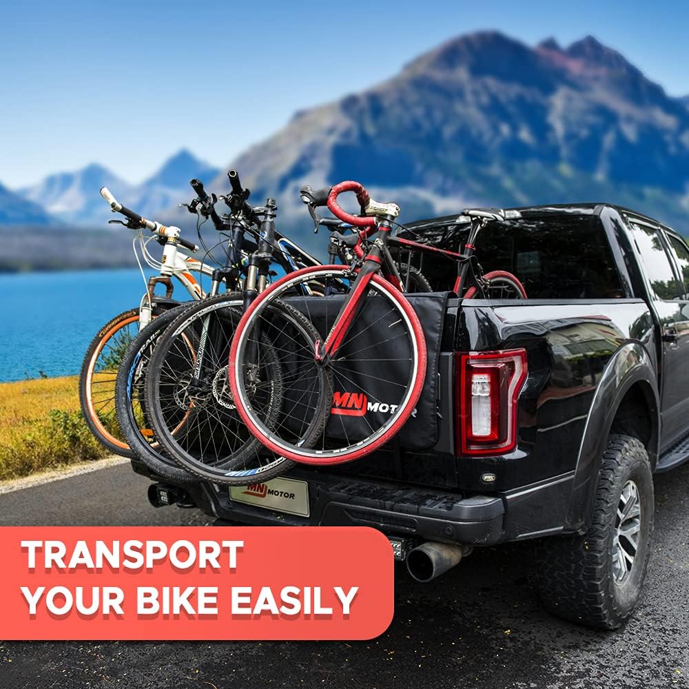 Tailgate Pad with 2 Tool Pockets for Mountain Bikes and Truck, Pack of 2 W80925