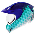 Dual Sport Motorcycle Helmet - Hello Sunshine Blue - X-Small O208