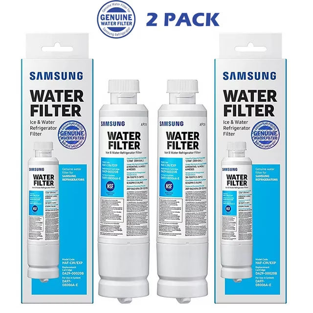 2 Pack Refrigerator Water Filter S204