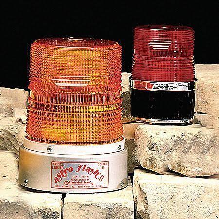 Amber Incandescent Warning Light, 120VAC D930