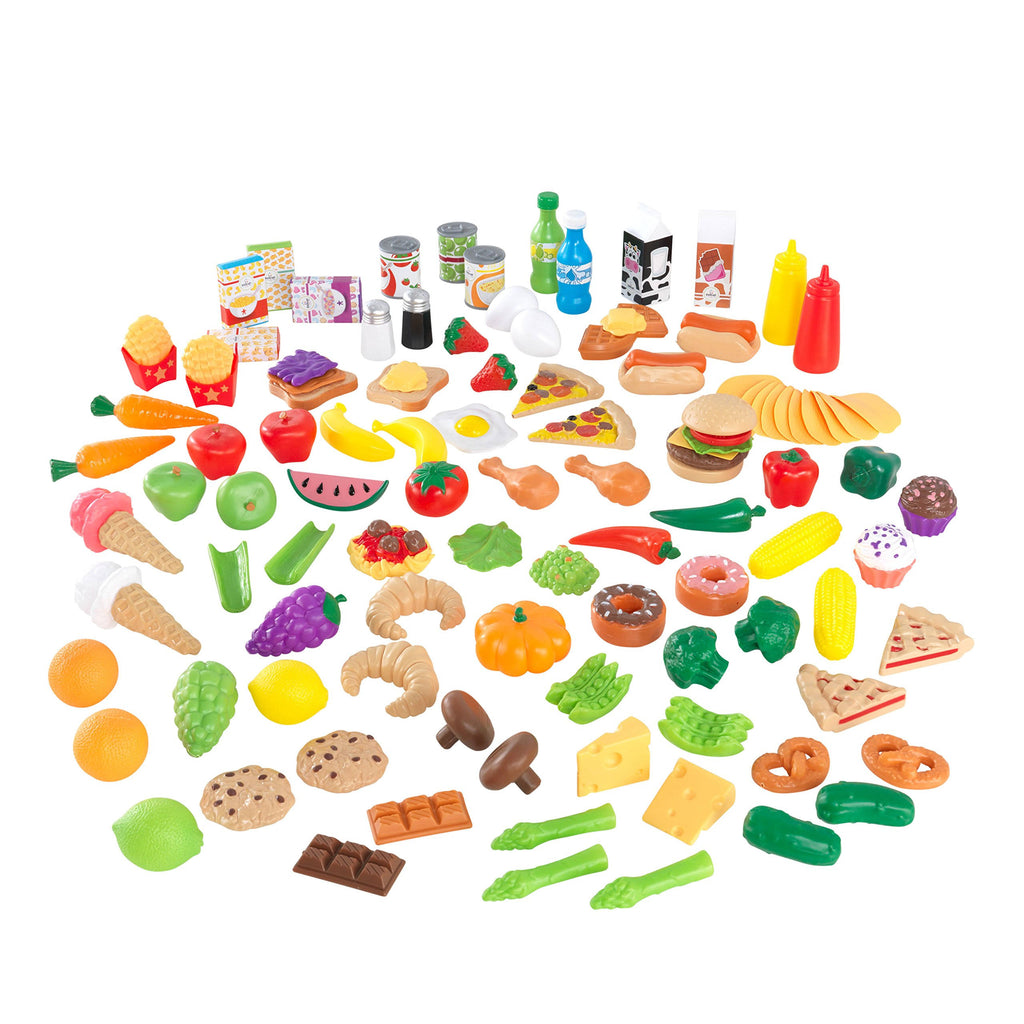 115 Pieces Play Food Set P252