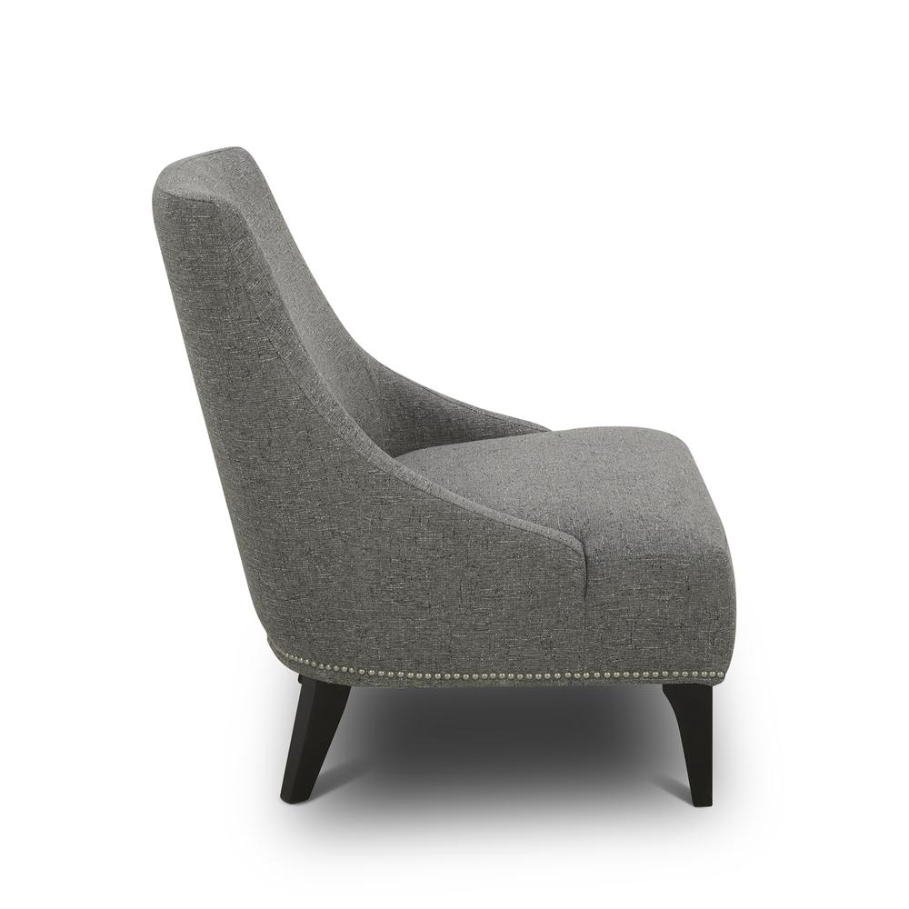 Upholstered Accent Chair Charcoal E7786