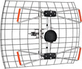 Silver Multi-directional Bowtie TV Antenna J380