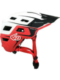 White/Red Evo Trail Helmet W2211