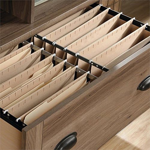 1 Drawer Lateral File Storage Cabinet with Key Lock in Salt Oak S34754