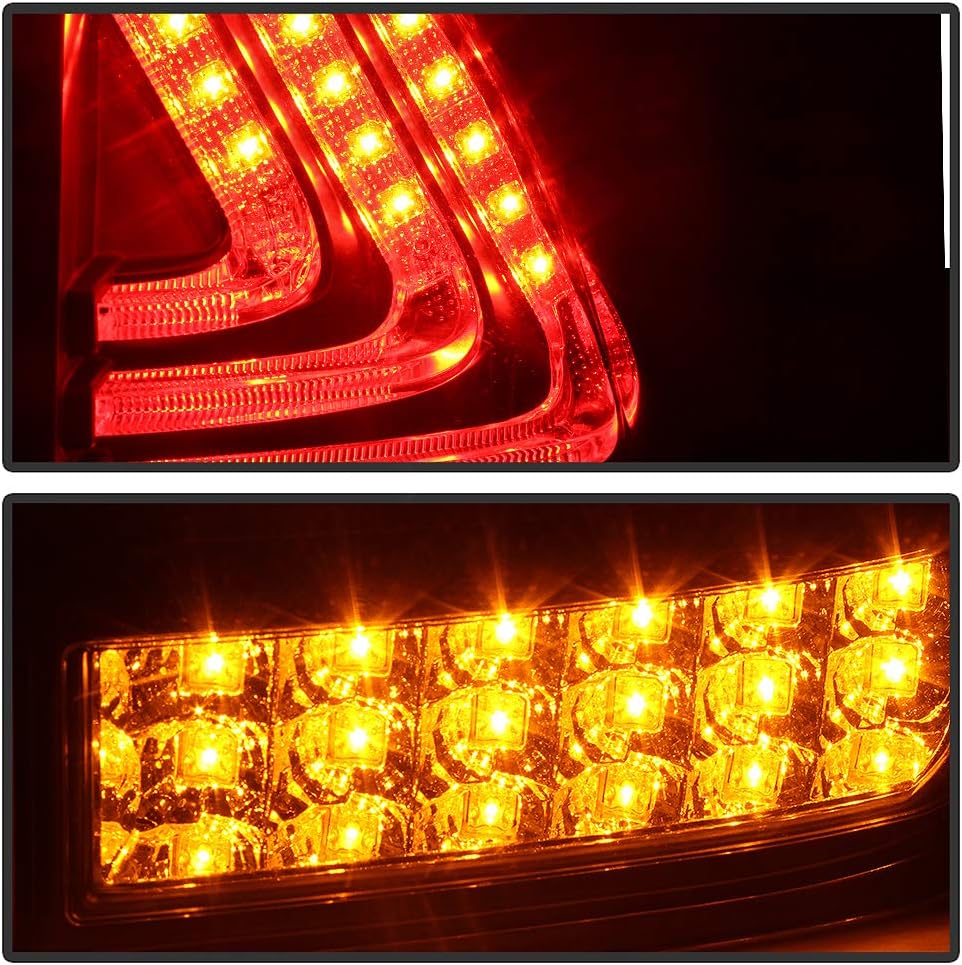 Black LED Tail Lights for Lexus RX330 RX350 D659214