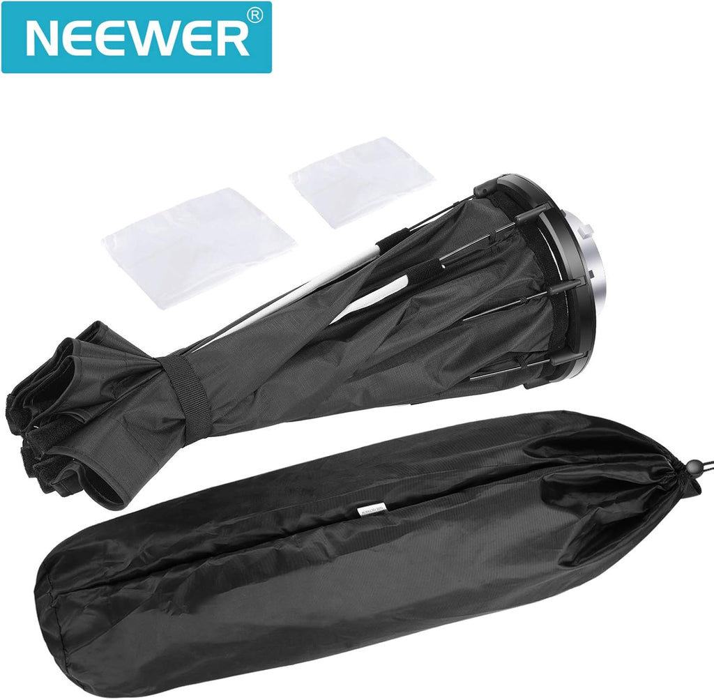 35.4 inches Foldable Octagonal Softbox with Bowens Mount Speedring, Carrying Case N6478