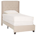 Twin Light Beige Bed G605