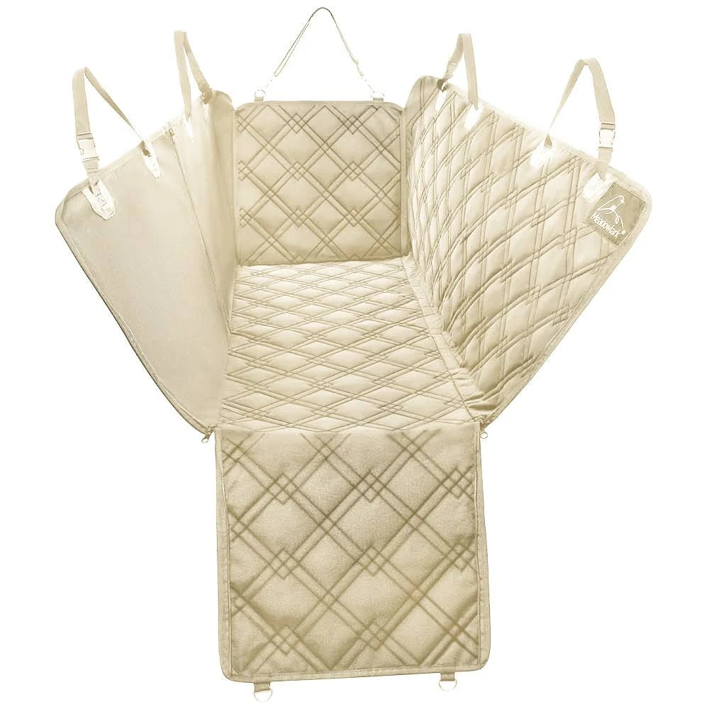 Beige XL Dog Seat Cover V20758