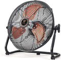 Cordless Rechargeable Floor Fan with USB Output P70216