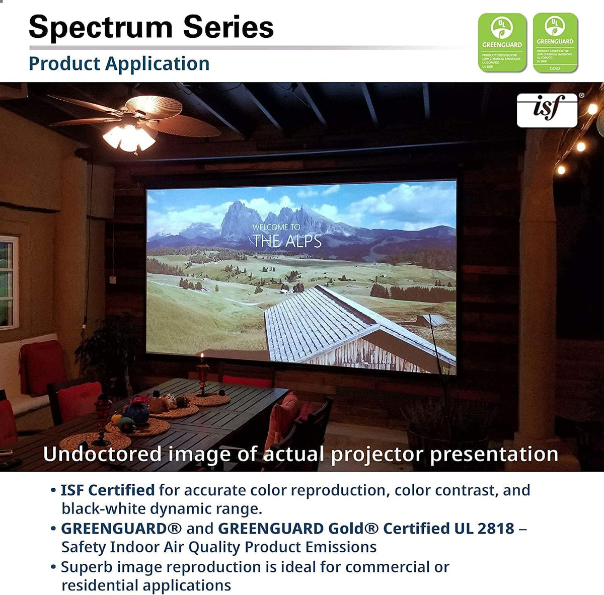 Electric Motorized Projector Screen 100 inch 16:9 to 95" 2.35:1 Black G64369