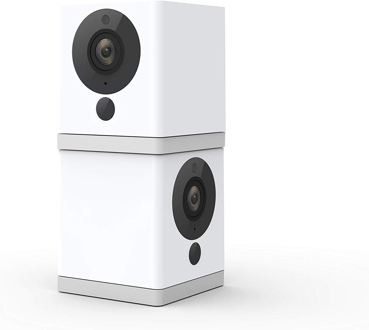 White 1080p HD Indoor WiFi Smart Home Camera (Pack of 2) Y111