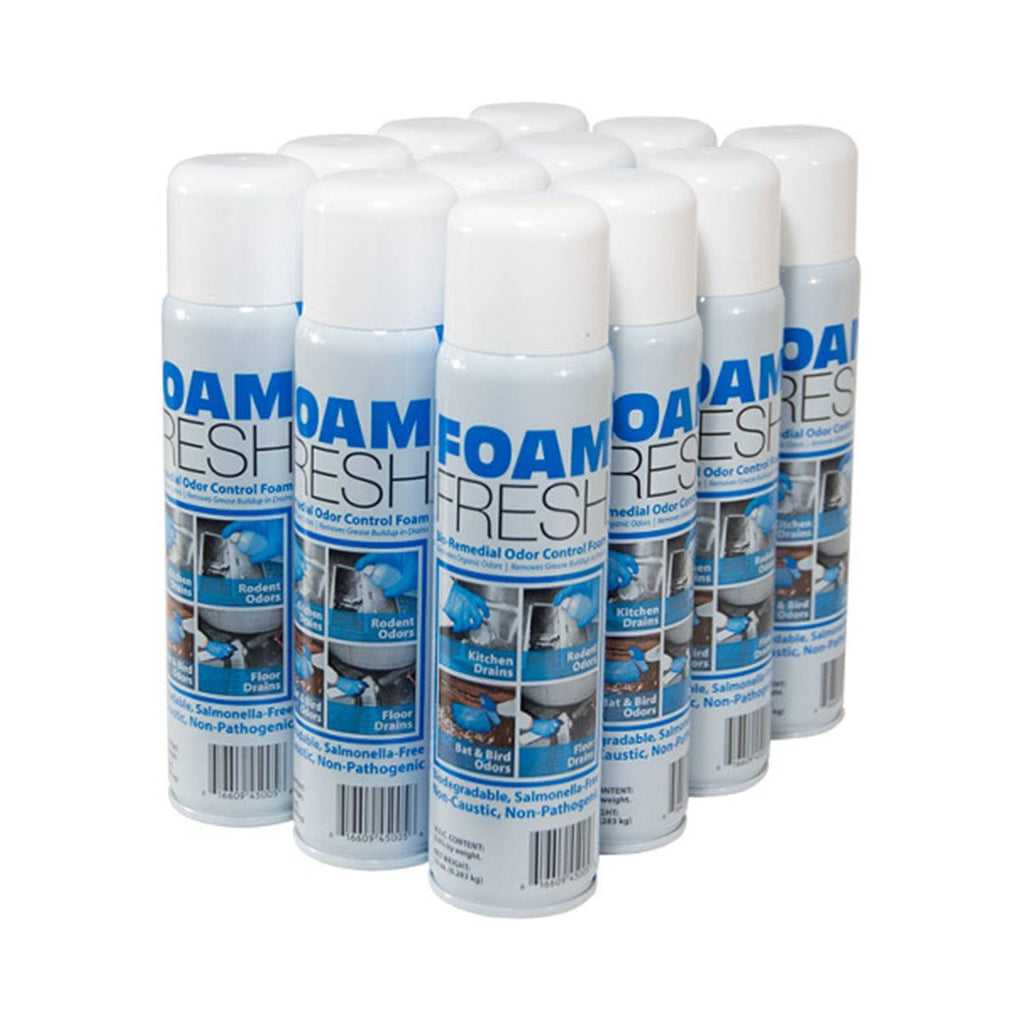 Odor Control Spray, Foaming, 10 Oz., pk12 U313948