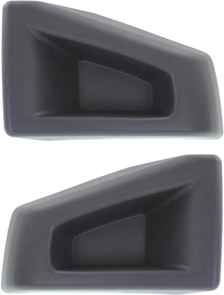 Front Textured Plastic Bumper End Pair for Hummer H2 2003-2009 R16319