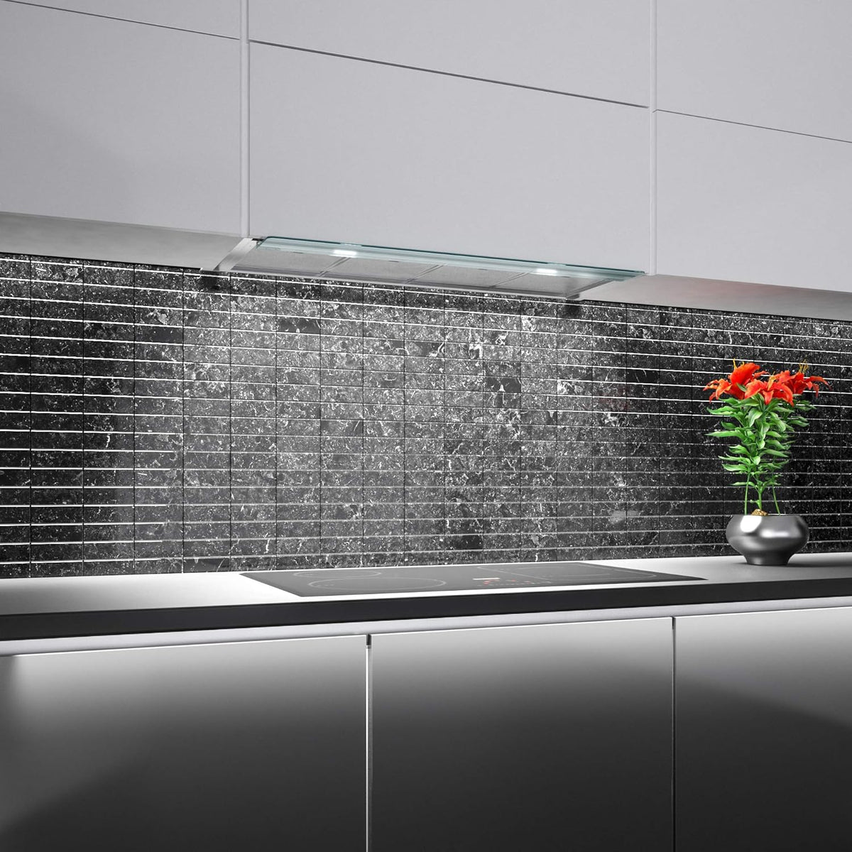 Stainless Steel Wall-mount Range Hood with Blower O417