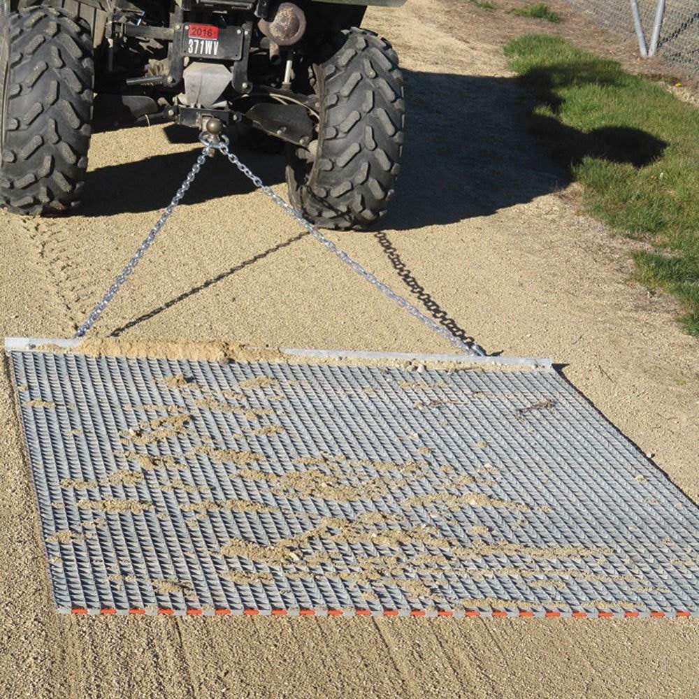 5' x 4.5' Zinc & Steel Field Leveling Drag Mat O311