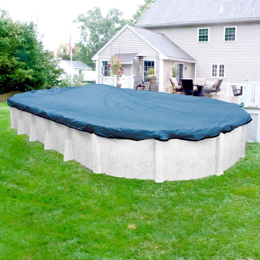 15' x 30' Oval Winter Pool Cover A7878