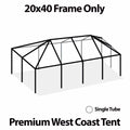 Tent Frame Only, 20 ft x 40 ft T376417