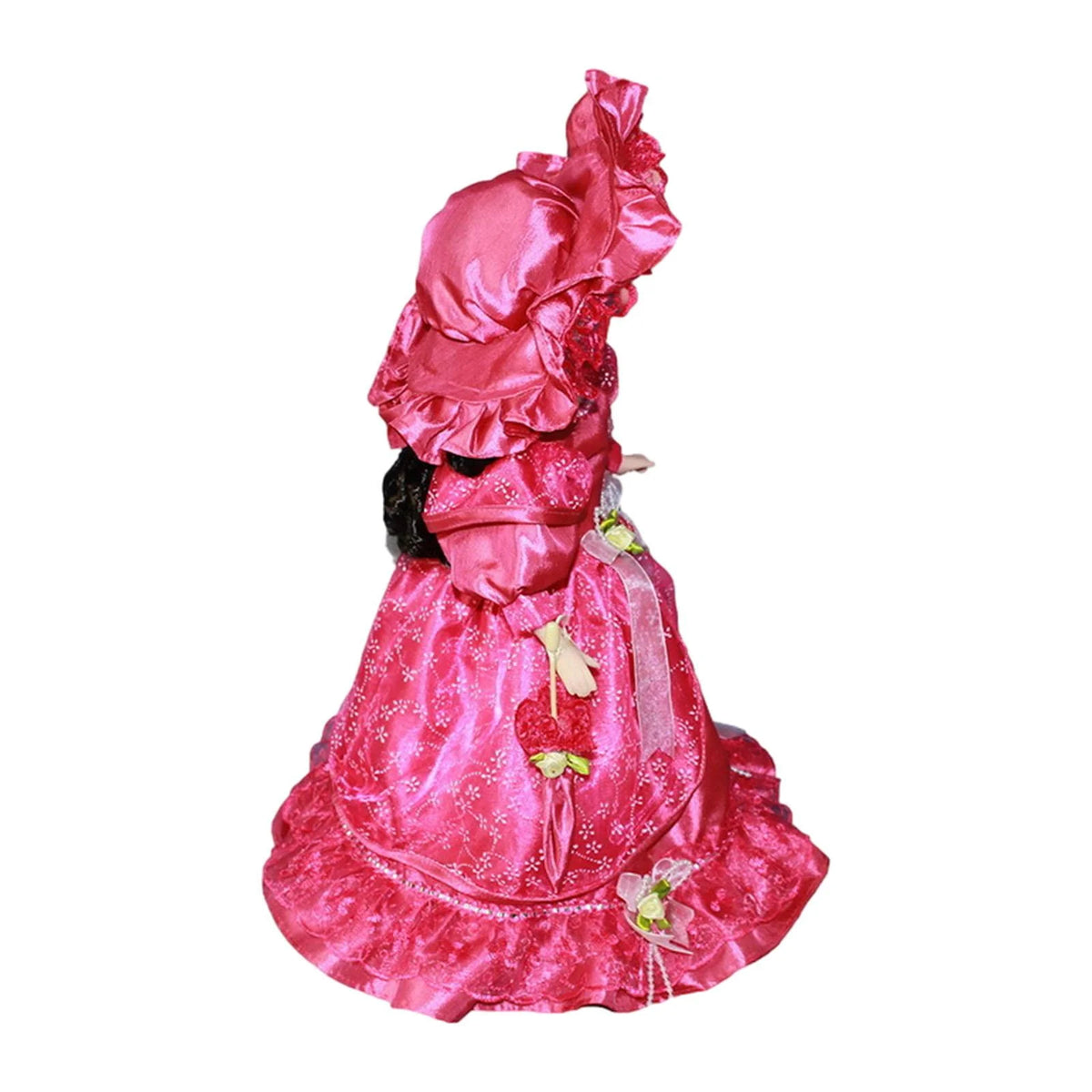 Pink Ceramic Doll Porcelain Figures K278