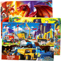 100 Piece Floor Puzzles for Kids Ages 4-6 S393262