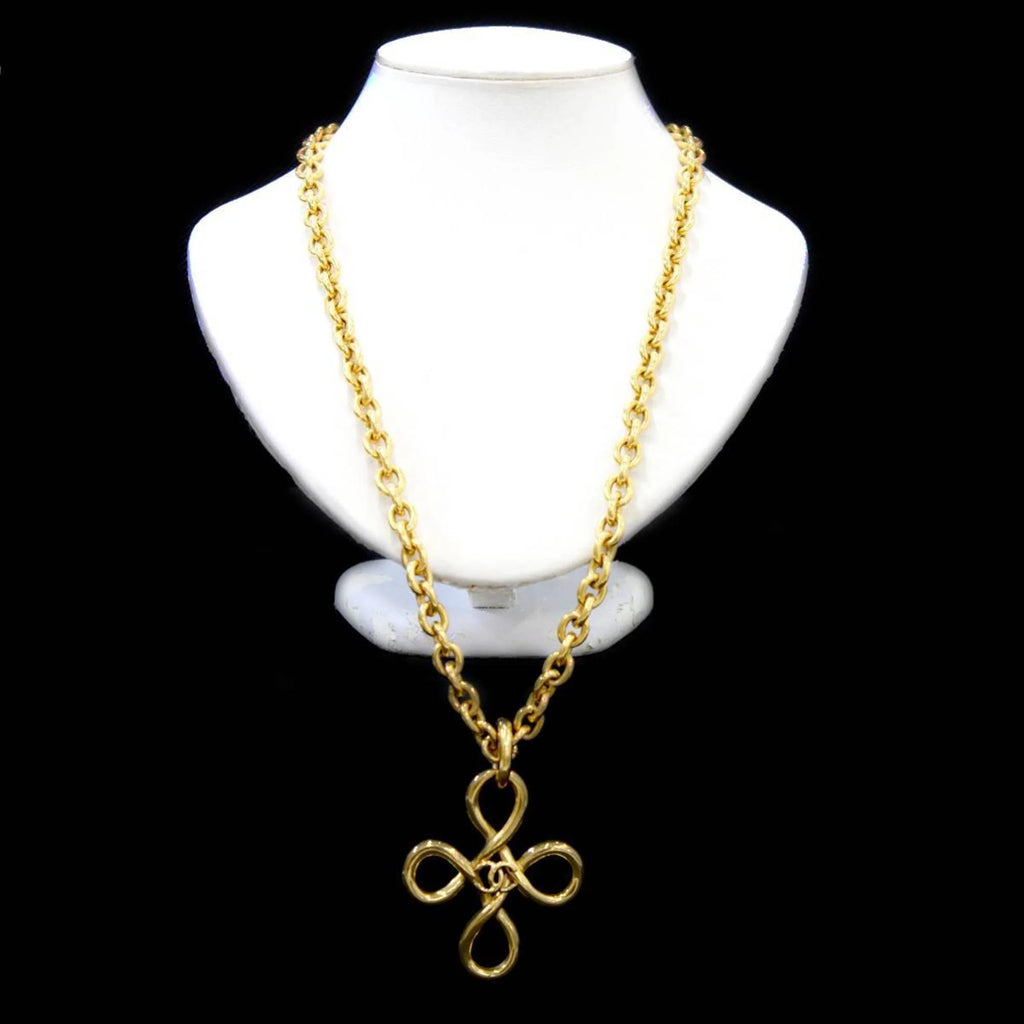 Gold Cross Necklace Z8854