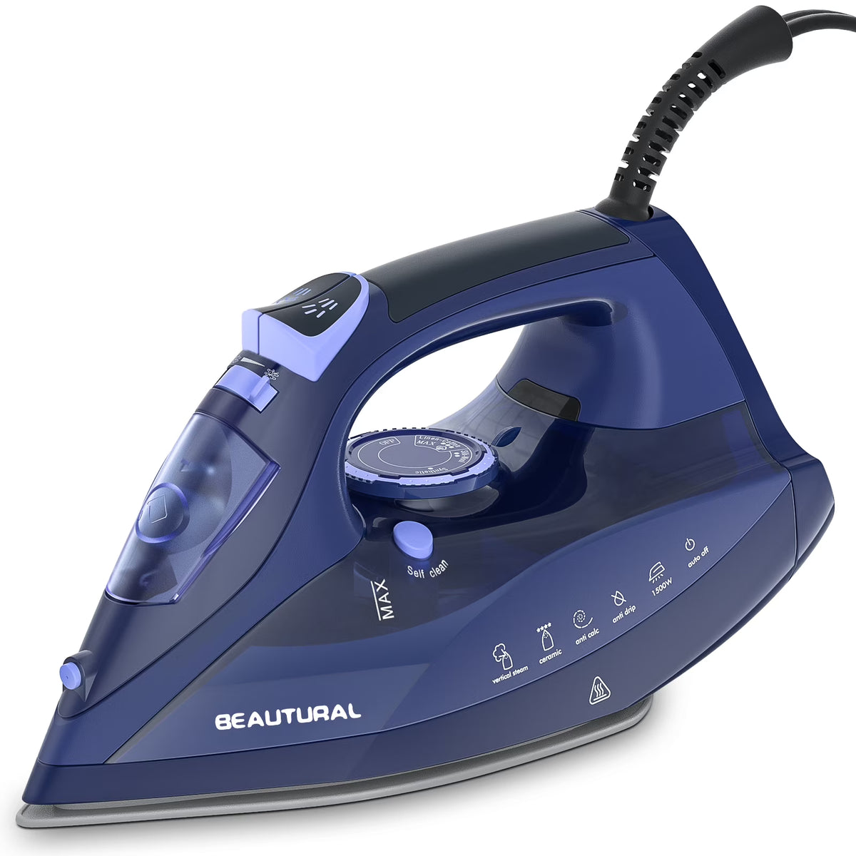 Steam Iron with Thermostat Dial, Self-Cleaning J632181