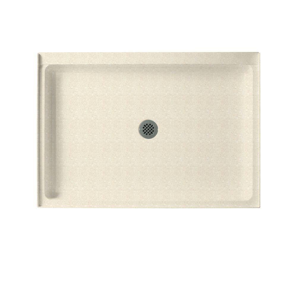 Solid Surface Shower Base in Pebble F925