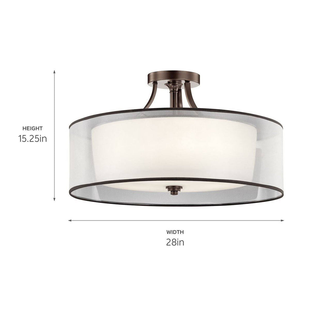 Semi Flush Light W881