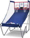 Indoor/Outdoor Dual Shot Basketball Arcade Game with Large LED Scoreboard M2087