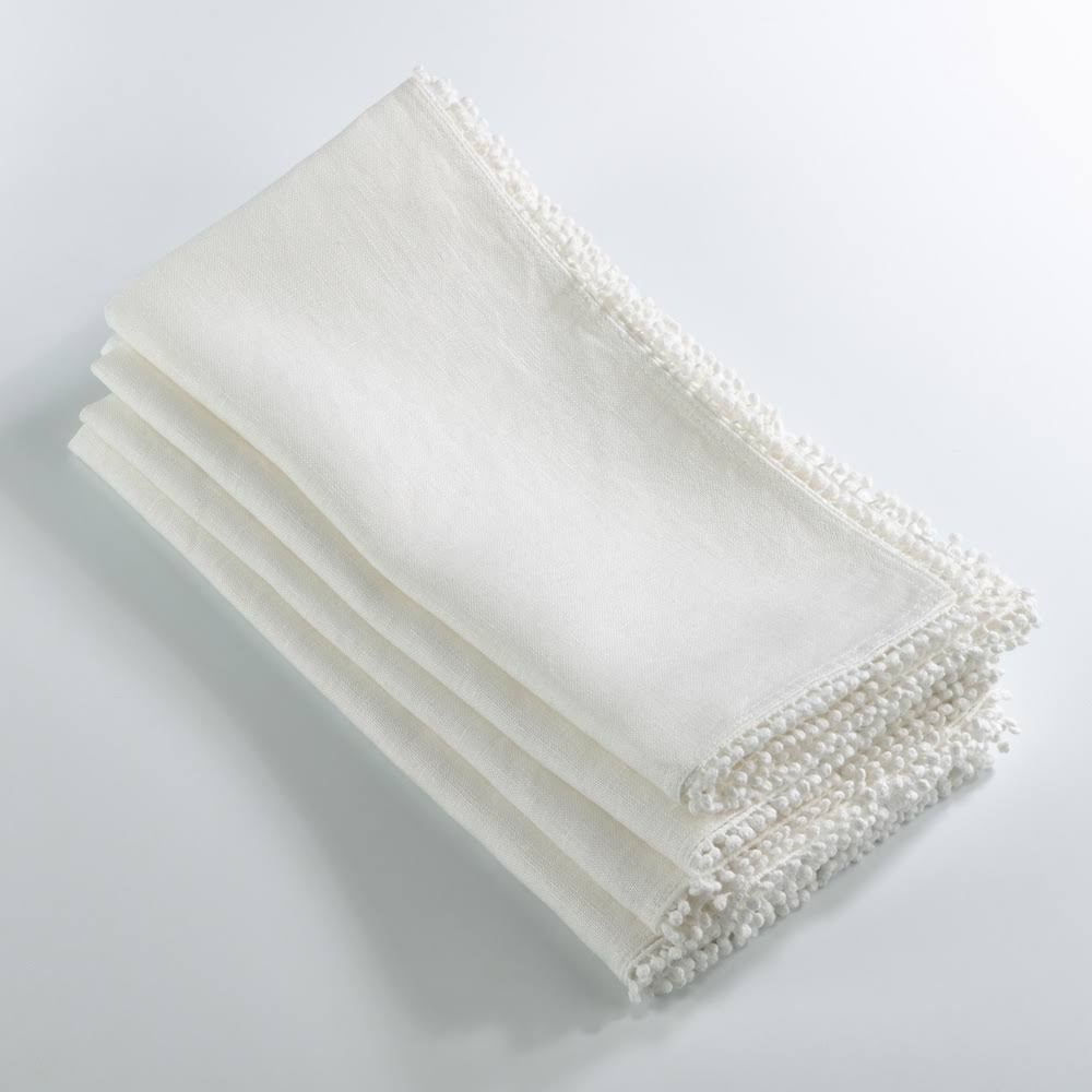 Lilac 100% Linen Table Napkins Set of 4 G20476
