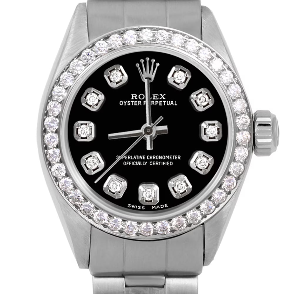 Black Diamond Ladies Wristwatch J390