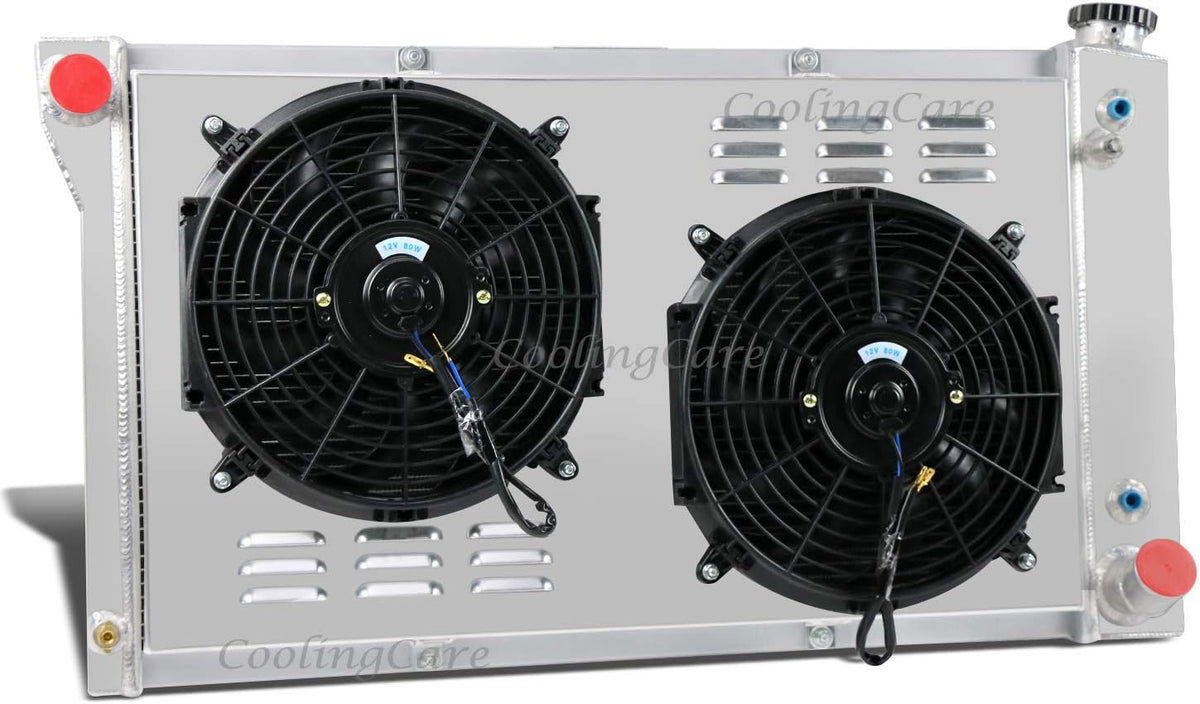 3 Row Core Aluminum Radiator with Shroud Fans H91074