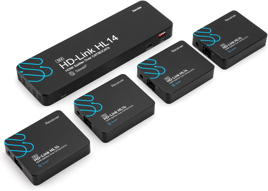 1x8 HDMI Splitter Over Cat5e/6, 160 ft X3165