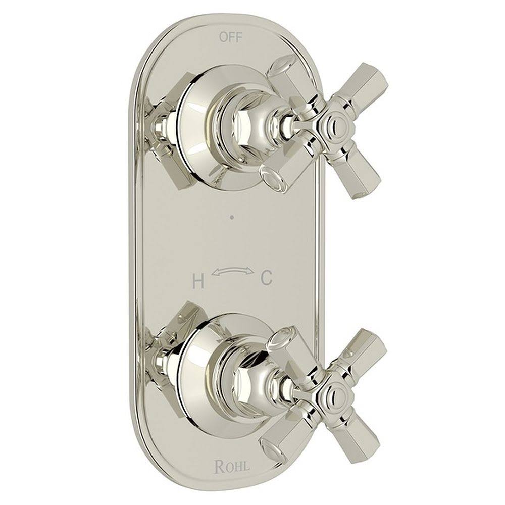Polished Nickel Thermostatic Trim with Diverter X507791