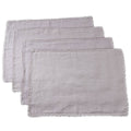 Lilac 100% Linen Table Napkins Set of 4 G20476