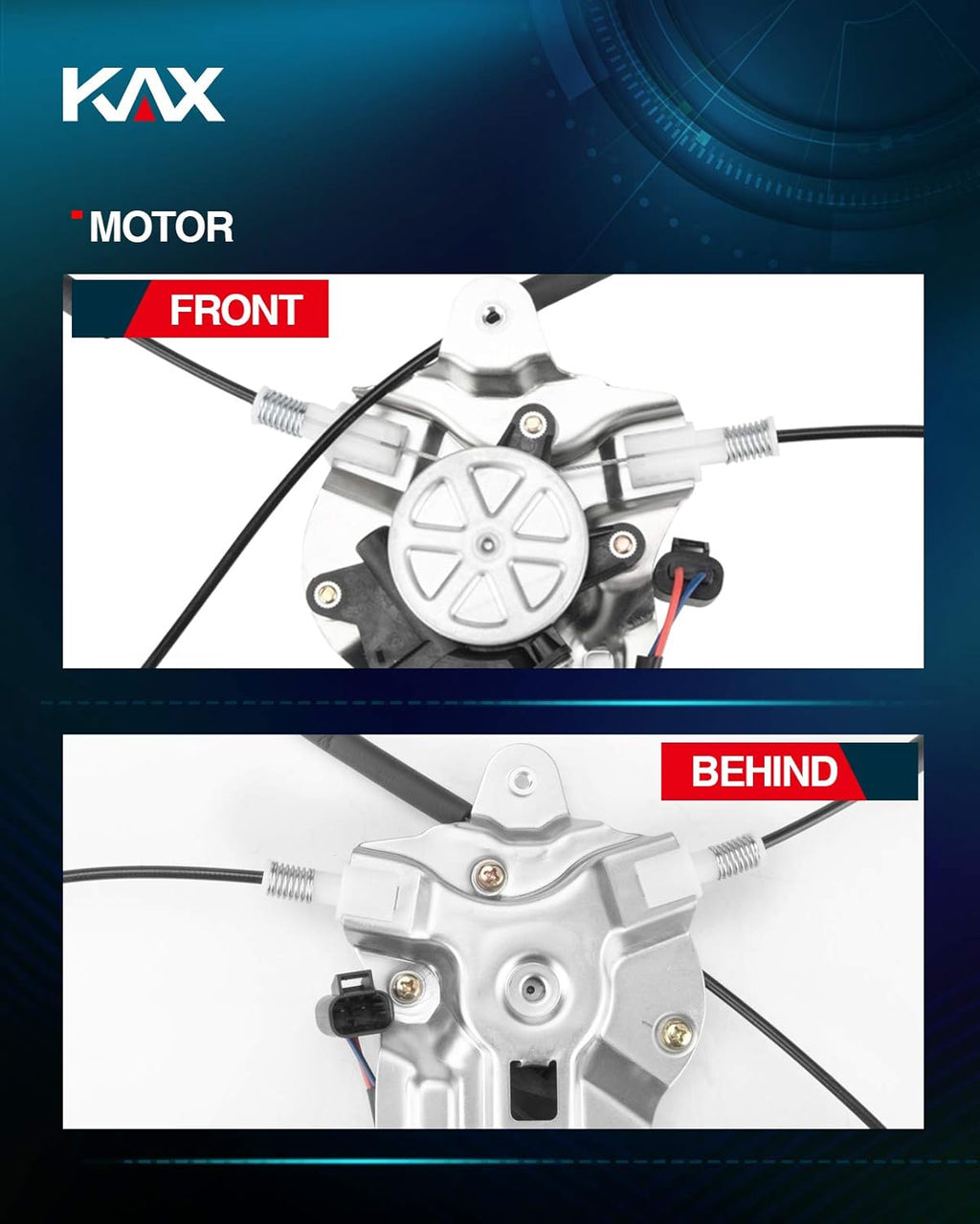 Power Window Motor and Regulator Assembly Front Right Passenger Side Compatible with Cruze 2011-2012 Pack of 2 T30856