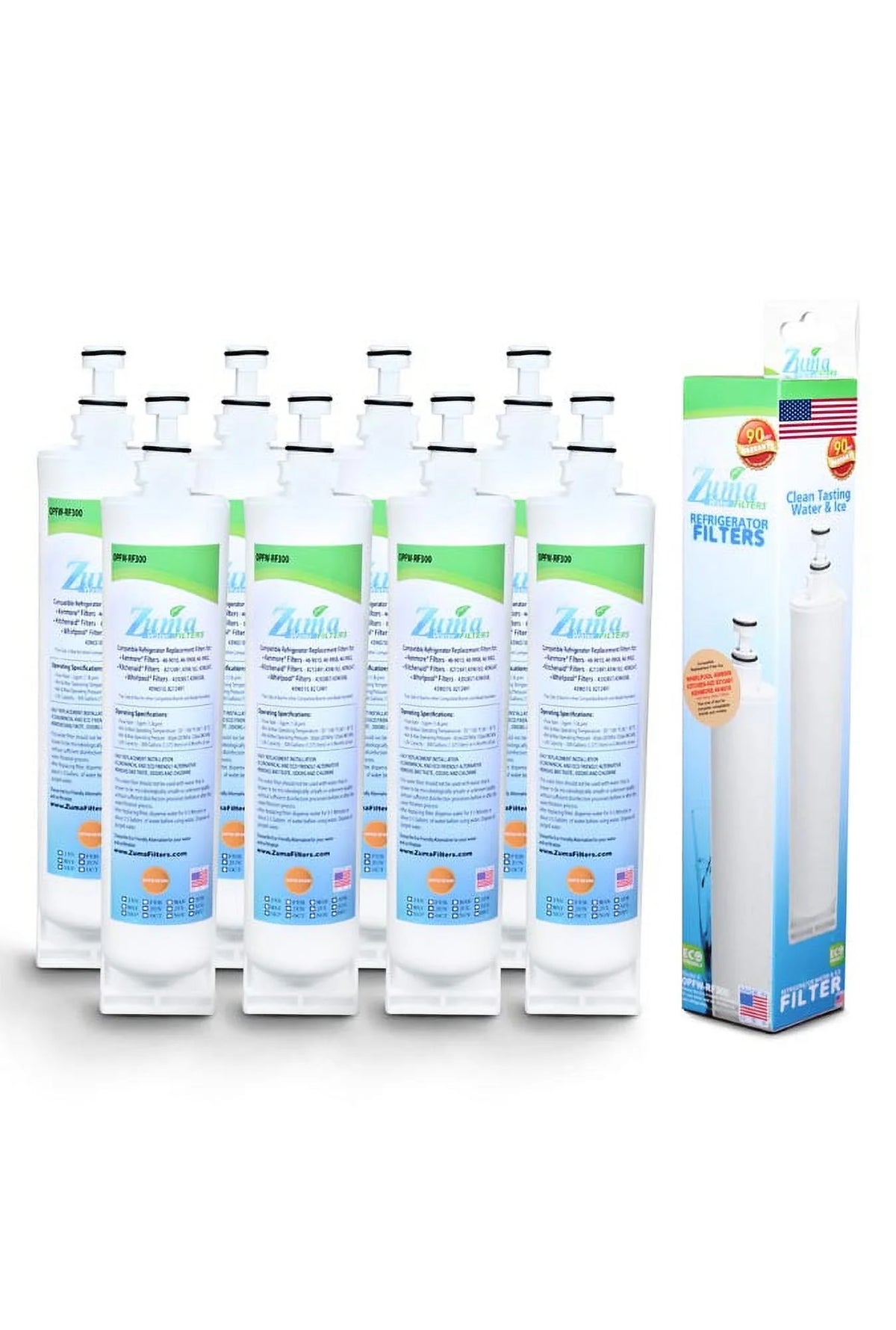 8 Pack Water and Ice Filter O5870