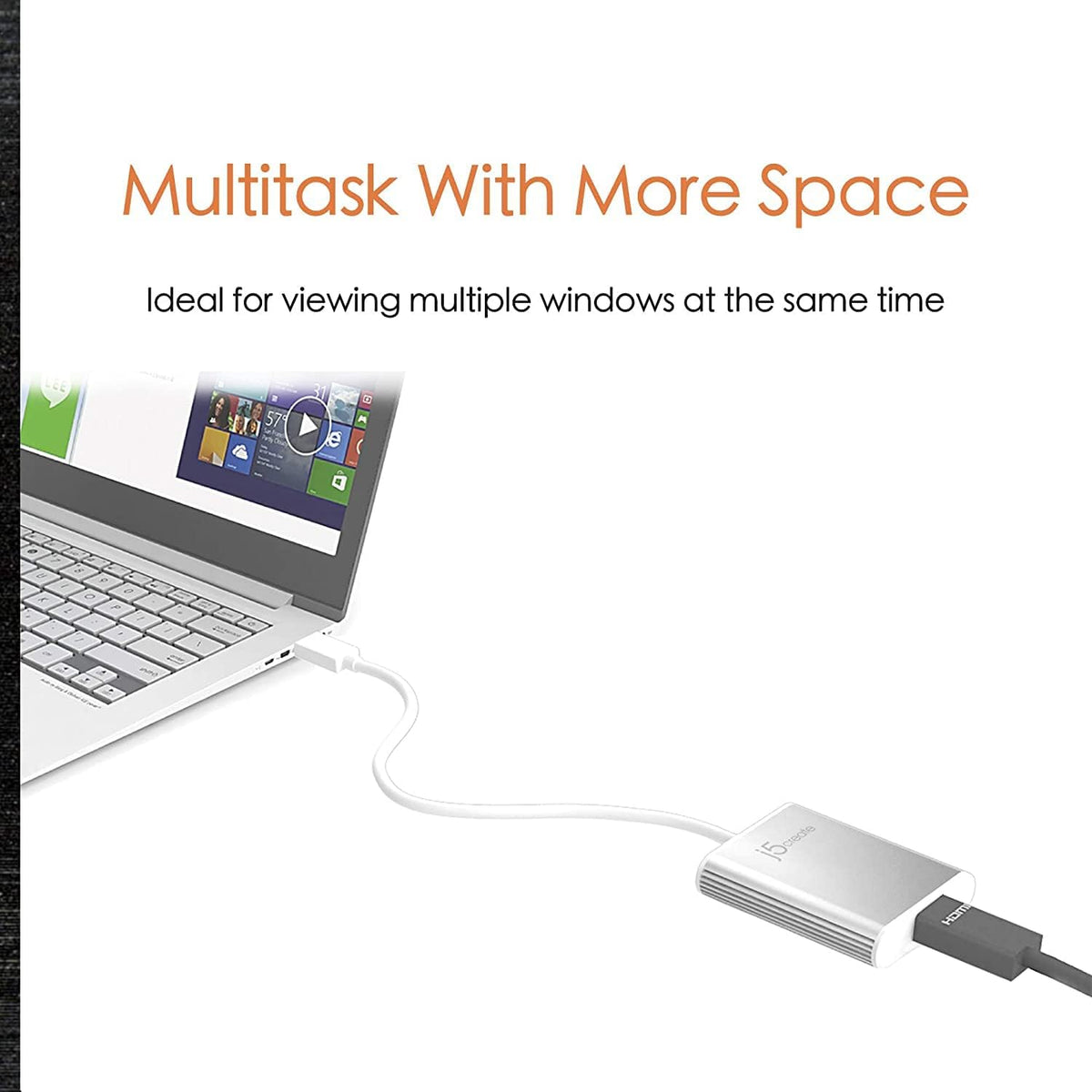 USB 3.0 to 4K HDMI Display Adapter, Aluminum Housing, Pack of 2 V35403
