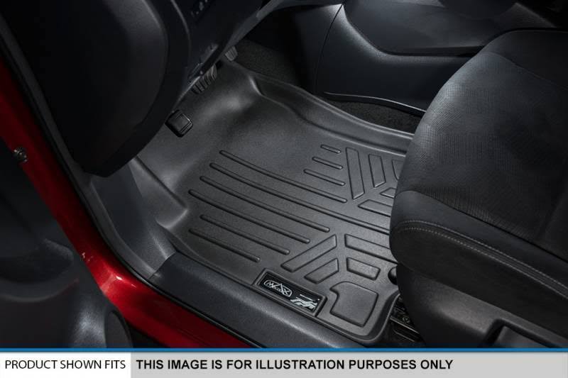 Black 3 Row Floor Mats and Cargo Liner for Honda Pilot A791671